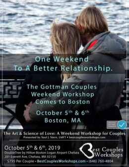 The Art & Science of Love October 5th & 6th Boston, MA
